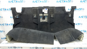 Rear floor covering for BMW X5 F15 16-18 plug-in, black, for cleaning