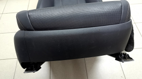 Toyota Venza 21-24 passenger seat, electric, with airbag, black leather, heated, ventilated, perforated, XLE, needs cleaning, scratches