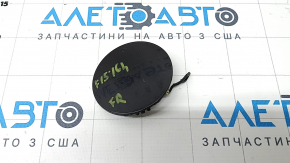 BMW X5 F15 14-18 front bumper towing hook cap crack in mount