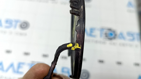 BMW X5 F15 14-18 front bumper towing hook cap crack in mount
