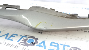Front bumper bare BMW 3 F30 16-18 Sport line, without parking sensors, silver, dented