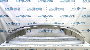 Front bumper bare BMW 3 F30 16-18 Sport line, without parking sensors, silver, dented