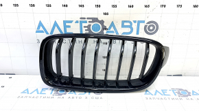 Left radiator grille for BMW 3 Series F30 4D 12-18 Sport Line, gloss black