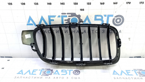 Left radiator grille for BMW 3 Series F30 4D 12-18 Sport Line, gloss black