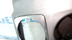 Ford Bronco Sport 2021-25 center console trim with cup holders, gray, scratches, scuffed, needs cleaning