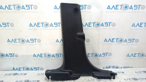 Lower left center pillar trim for Ford Bronco Sport 2021-25, black, scratches, broken mount, needs cleaning