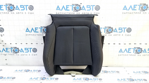 Driver's seat lower trim for BMW 3 F30 12-18, black leather with red stitching, Sport, heated, cracked leather