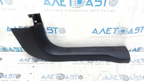 Front right door sill plate for 2021-2025 Ford Bronco Sport, black, scratches