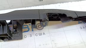 BMW 3 F30 12-18 black passenger seat side trim, electrically controlled, with plug, scratches, crack in mount