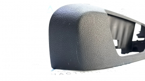 Left side driver's seat trim for BMW 3 F30 12-18, black, electrically controlled, with plug, scratches