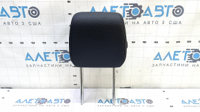 Driver's seat headrest for BMW 3 F30 4d 12-18, black leather, black stitching