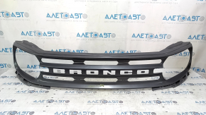 2021-2025 Ford Bronco Sport grille with white BRONCO lettering, type 1, scratches, nicks