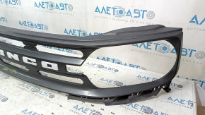 2021-2025 Ford Bronco Sport grille with white BRONCO lettering, type 1, scratches, nicks
