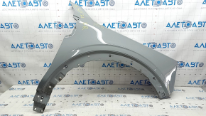 Front right fender of a 2015 Ford Bronco Sport, gray NE, chip, scratch