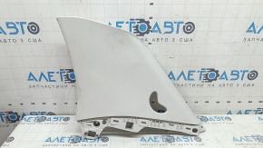Right rear pillar trim panel in front of the window, Ford Bronco Sport 2021-2025, gray, scratches, needs cleaning, worn