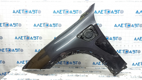 Front left fender BMW X5 F15 16-18 plug-in, with bracket, graphite A90, plastic, broken fasteners