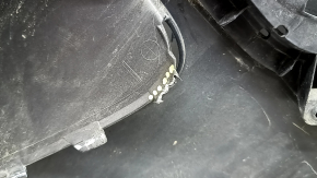 Front left fender BMW X5 F15 16-18 plug-in, with bracket, graphite A90, plastic, broken fasteners
