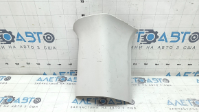 Rear pillar trim behind the right window Ford Bronco Sport 21-25 gray scratches, needs cleaning, worn