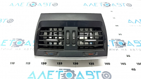 BMW X5 F15 14-18 center console air vent, black, for climate control, scratches