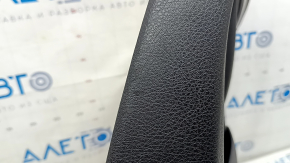 Rear passenger seat trim for BMW X5 F15 2014-2018, black, with backlight, scratches, dents, tears