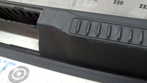 Ford Bronco Sport 2021-25 black trunk opening trim, scratched, worn