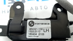 Trunk lock lower left BMW X5 F15 14-18 with cable