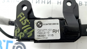 Trunk lock lower right BMW X5 F15 14-18 with cable