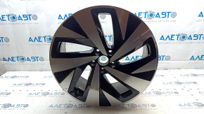 Wheel rim R20 X 8J ET45 Volkswagen ID.4 21-22 black gloss, Drammen, curb, scratches