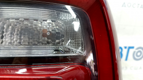 The right headlight of a 2021-25 Ford Bronco Sport is worn out.