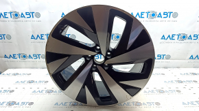 Wheel rim R20 X 9J ET42 Volkswagen ID.4 21-22 black gloss, Drammen, curb, scratches