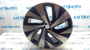 Wheel rim R20 X 9J ET42 Volkswagen ID.4 21-22 black gloss, Drammen, curb, scratches