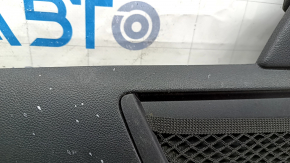Right side center console trim for a 2021-2025 Ford Bronco Sport, black, scratches, needs cleaning