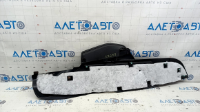 Right side center console trim for a 2021-2025 Ford Bronco Sport, black, scratches, needs cleaning