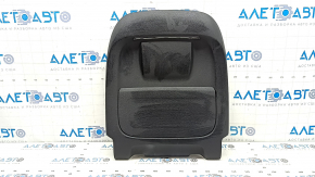 Rear driver's seat trim for BMW X5 F15 2014-2018, black, backlit, scratches