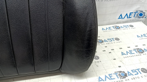 Driver's seat back upholstery for BMW X5 F15 14-18, black Dakota leather, heated, cracked, dents
