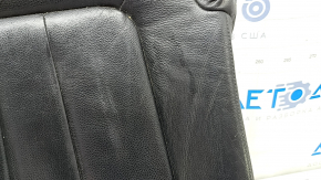Driver's seat cushion upholstery for BMW X5 F15 14-18, black Dakota leather, heated, cracked, scratches