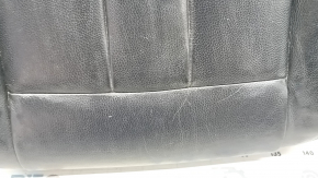 Driver's seat cushion upholstery for BMW X5 F15 14-18, black Dakota leather, heated, cracked, scratches
