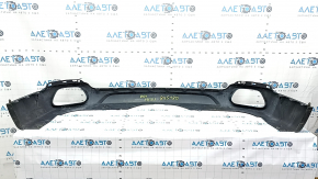BMW X5 F15 14-18 Base Plug-in Rear Bumper Lip, 4.4T AWD, Structure, Scratches, Broken Fastener