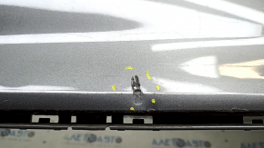 Bare rear bumper Mercedes CLA 14-19 USA, graphite 787, without parking sensors, scratches