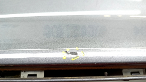 Bare rear bumper Mercedes CLA 14-19 USA, graphite 787, without parking sensors, scratches