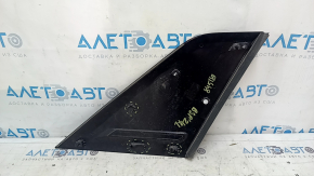 Left rear fender lining for Ford Bronco Sport 2021-25, front, gloss black, broken fasteners, scratches