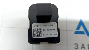 Audi Q8 19-25 mirror control, black with chrome