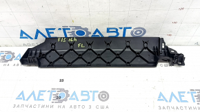 Black front driver's seat runner trim for BMW X5 F15 14-18