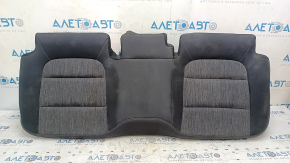 Rear seat cushion for Ford Bronco Sport 2021-25, black and dark gray combination leather, needs cleaning, wrinkled