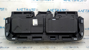 Rear seat cushion for Ford Bronco Sport 2021-25, black and dark gray combination leather, needs cleaning, wrinkled