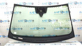 Audi Q8 19-25 windshield with heated camera, PGW, sand, scratches on the glass