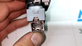 Black central lock button for the rear right door of an Audi Q8 19-25
