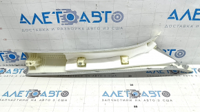 Front pillar trim, left upper, Audi Q8 19-22, gray, for cleaning