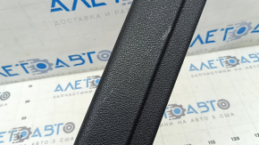 Left tailgate trim for Audi Q8 19-25, black, worn