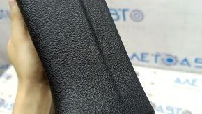 Left tailgate trim for Audi Q8 19-25, black, worn